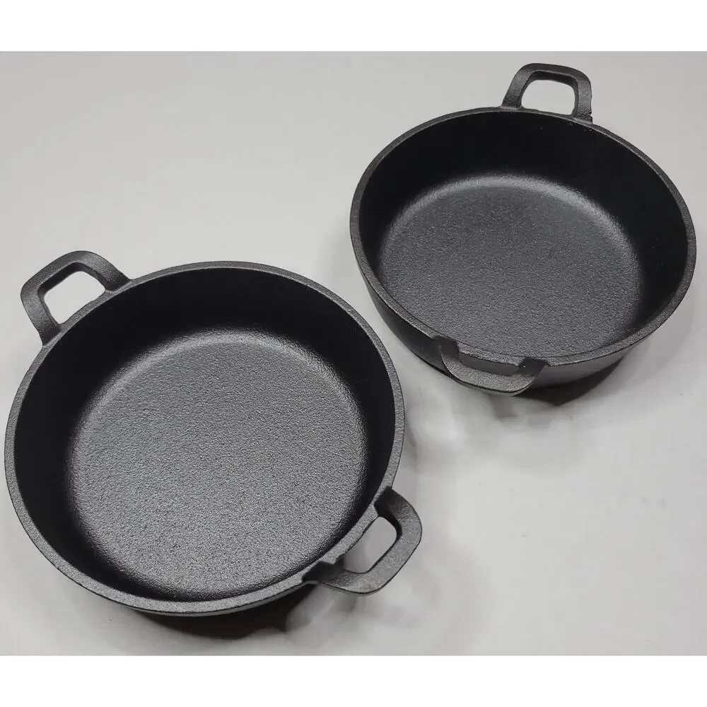 Set of 2 VALOR Cast Iron 5.5
